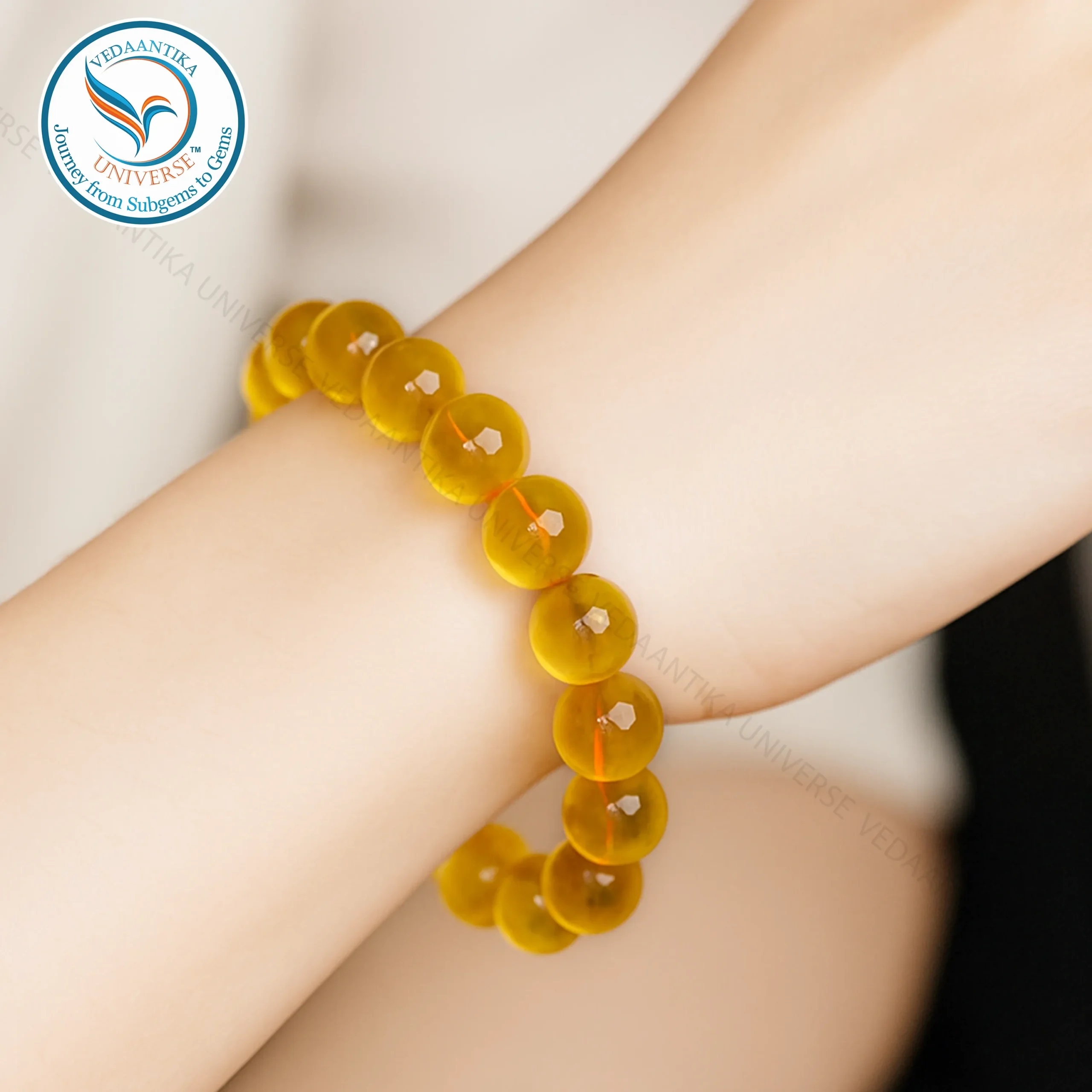 Citrine Bracelet for financial focus and growth