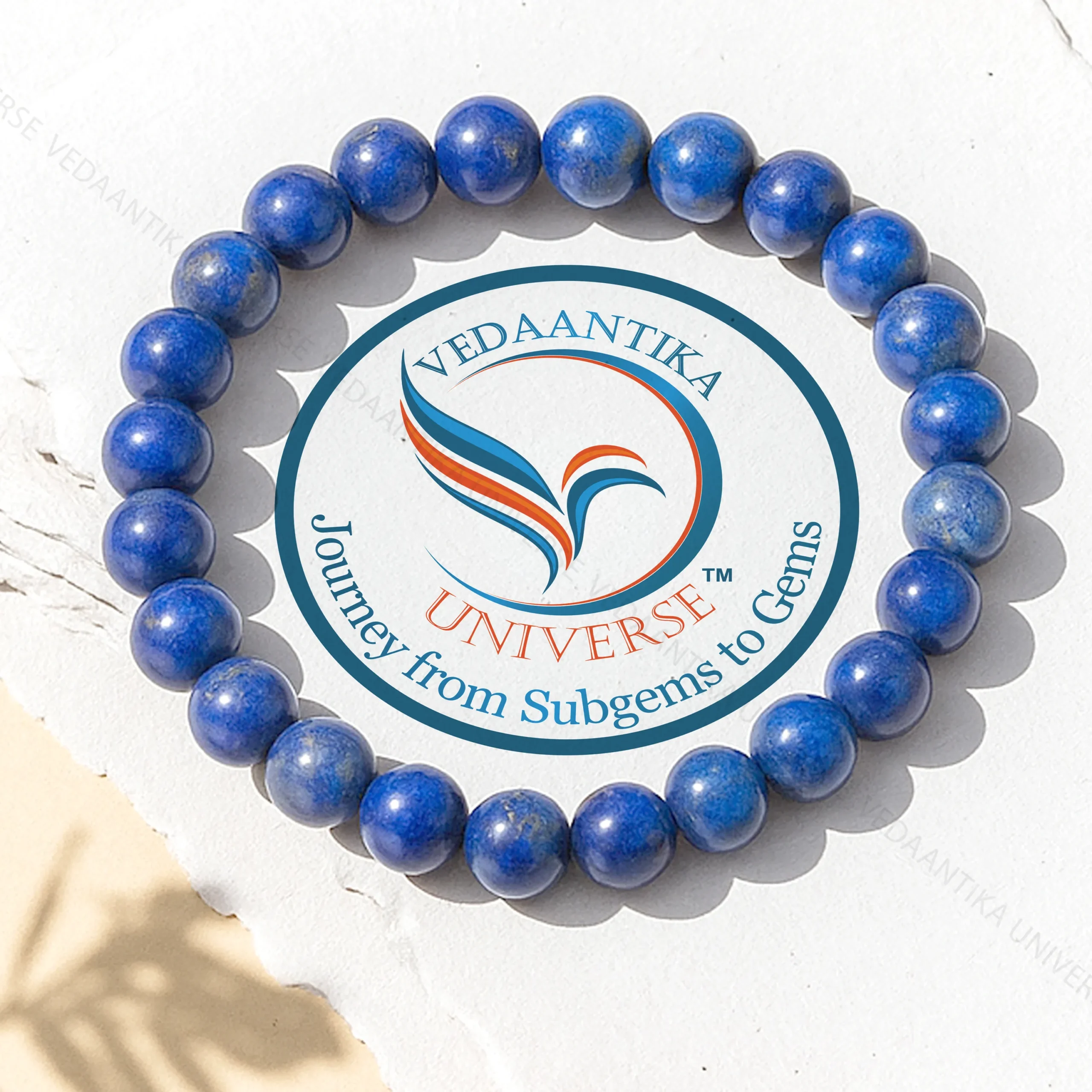 Deep Blue Lapis Lazuli Bracelet