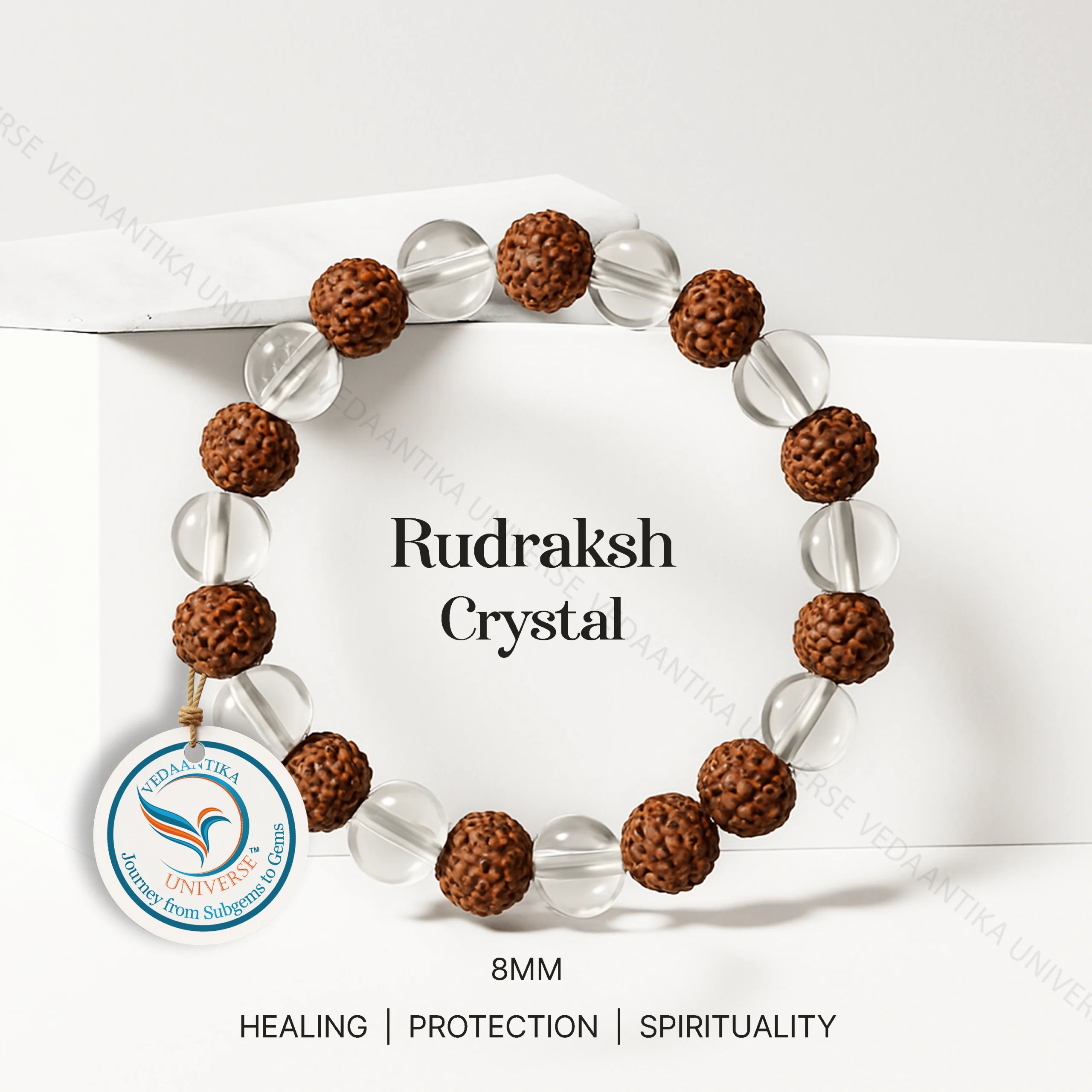 Rudraksh Crystal Bracelet