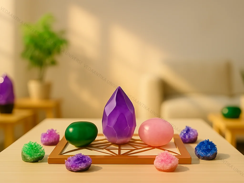 Vastu healing crystals for home and positive energy