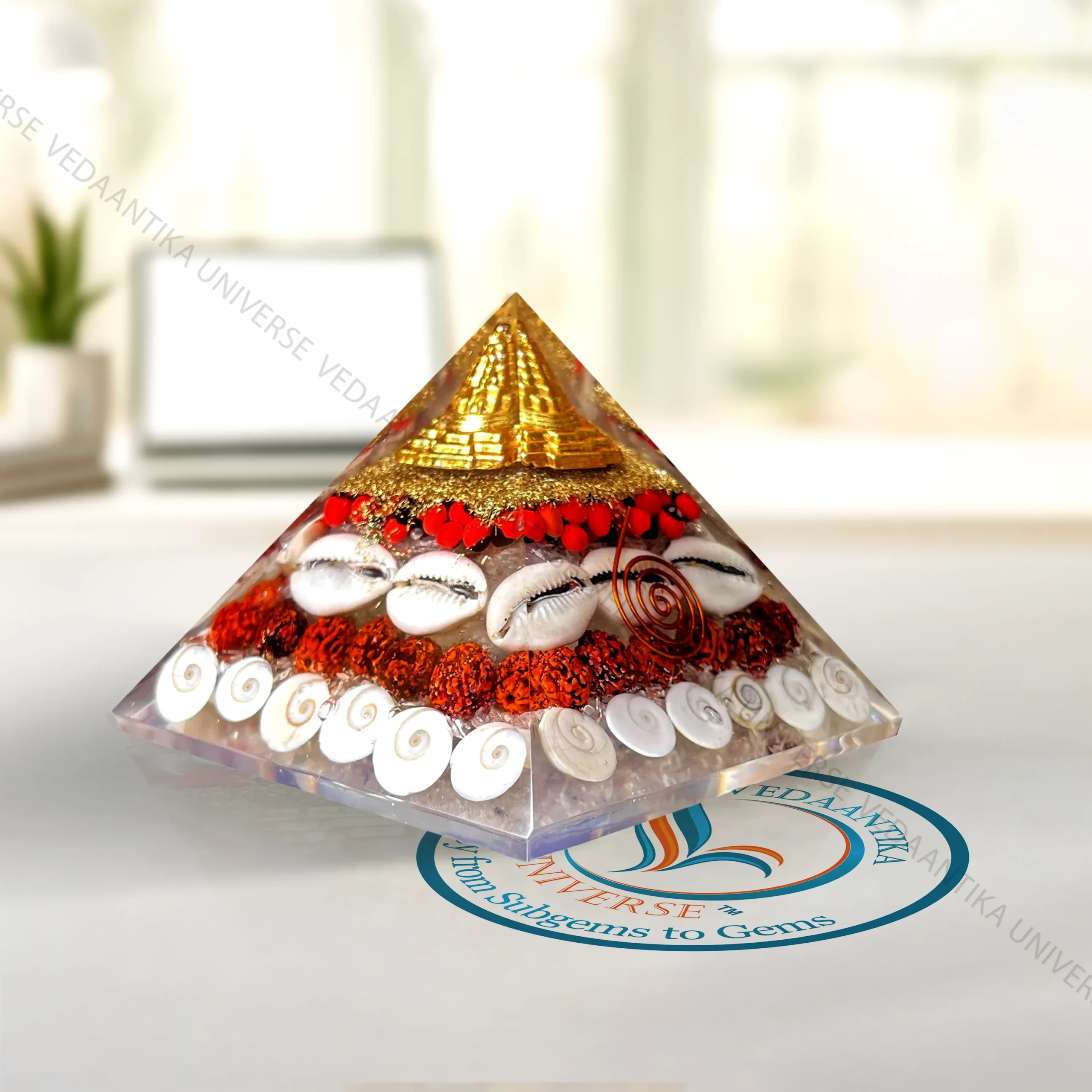 Gomti Chakra Pyramid for daily financial clarity