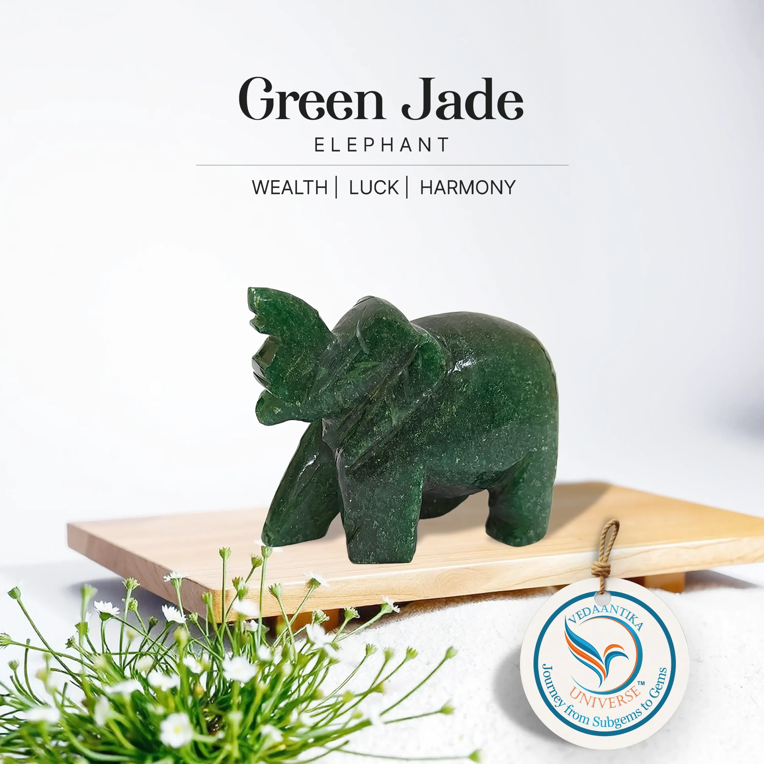 Green Jade Elephant