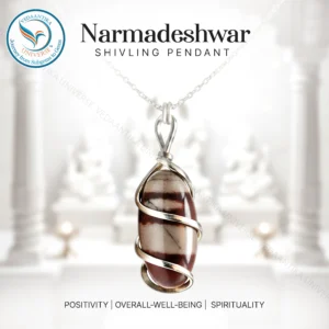 Narmdeshwar Shivling Pendant for Spiritual Balance, Protection and Positivity