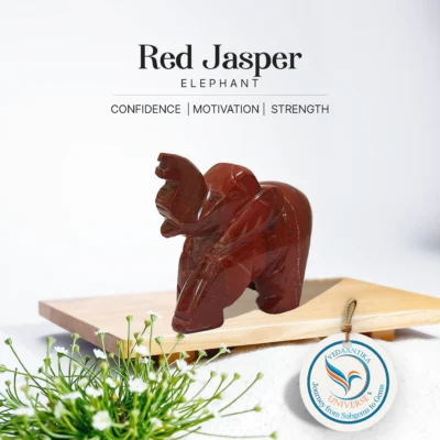 Red Jasper Elephant
