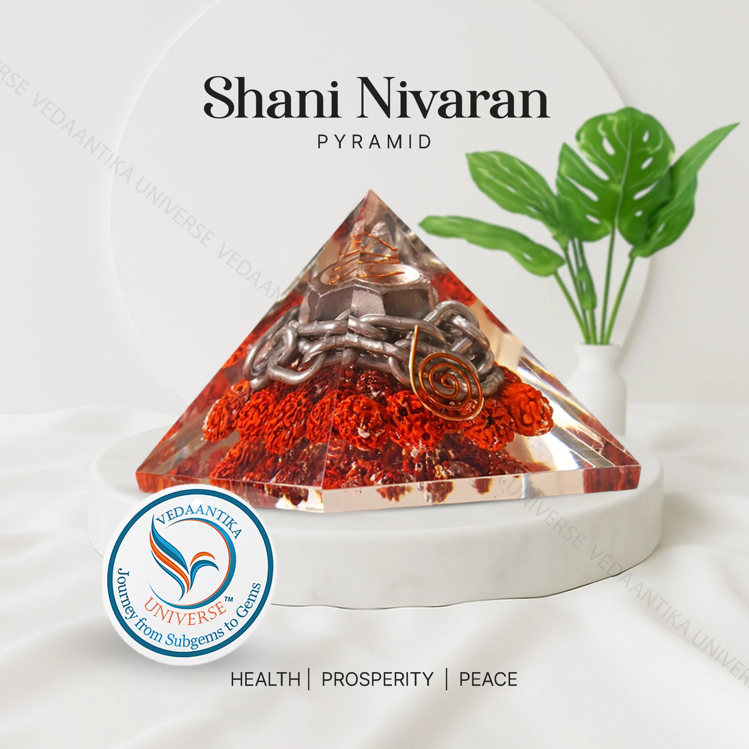 Shani Nivaran Pyramid spiritual crystal