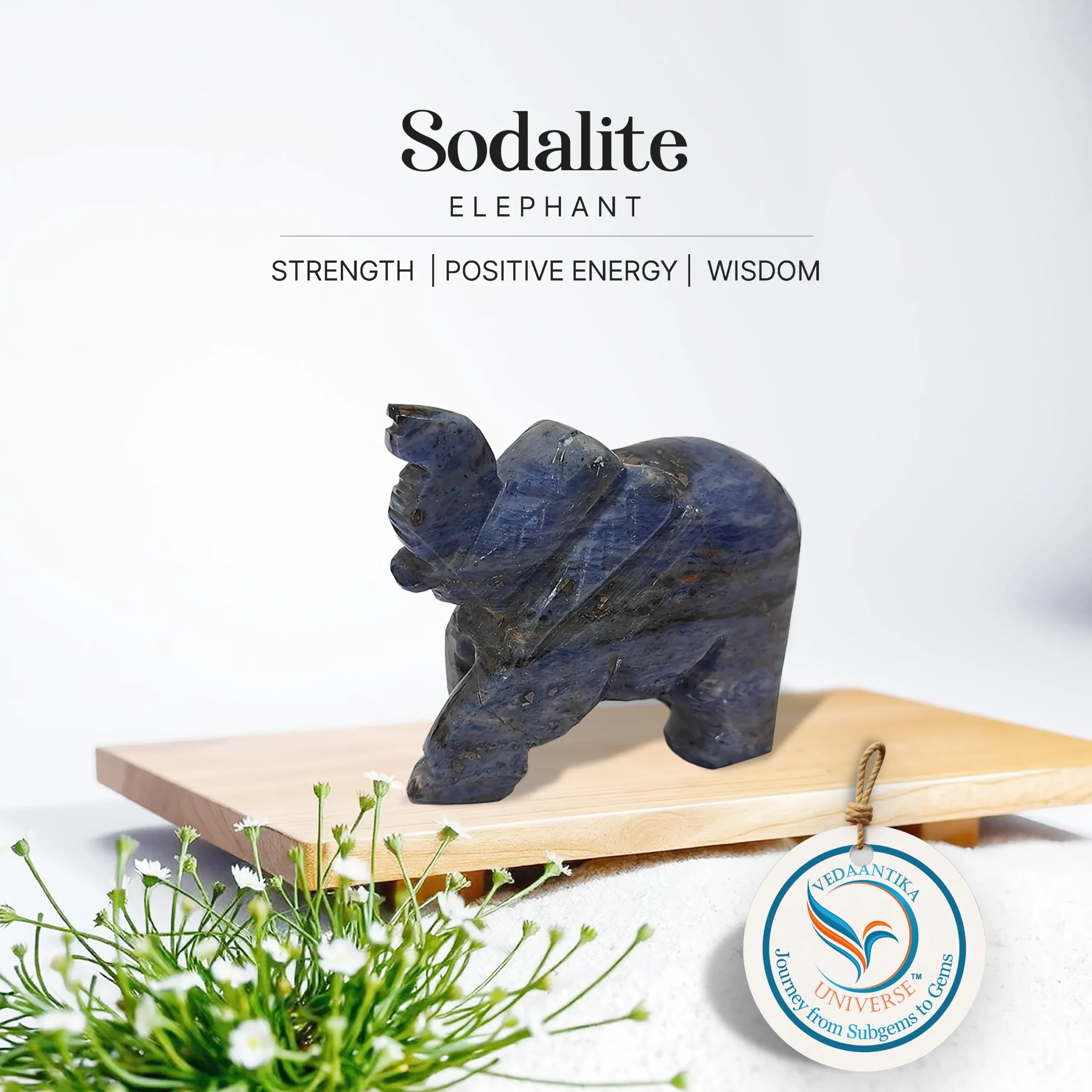 Sodalite Elephant