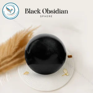 Black Obsidian Sphere for Emotional Control & Overreaction Handling