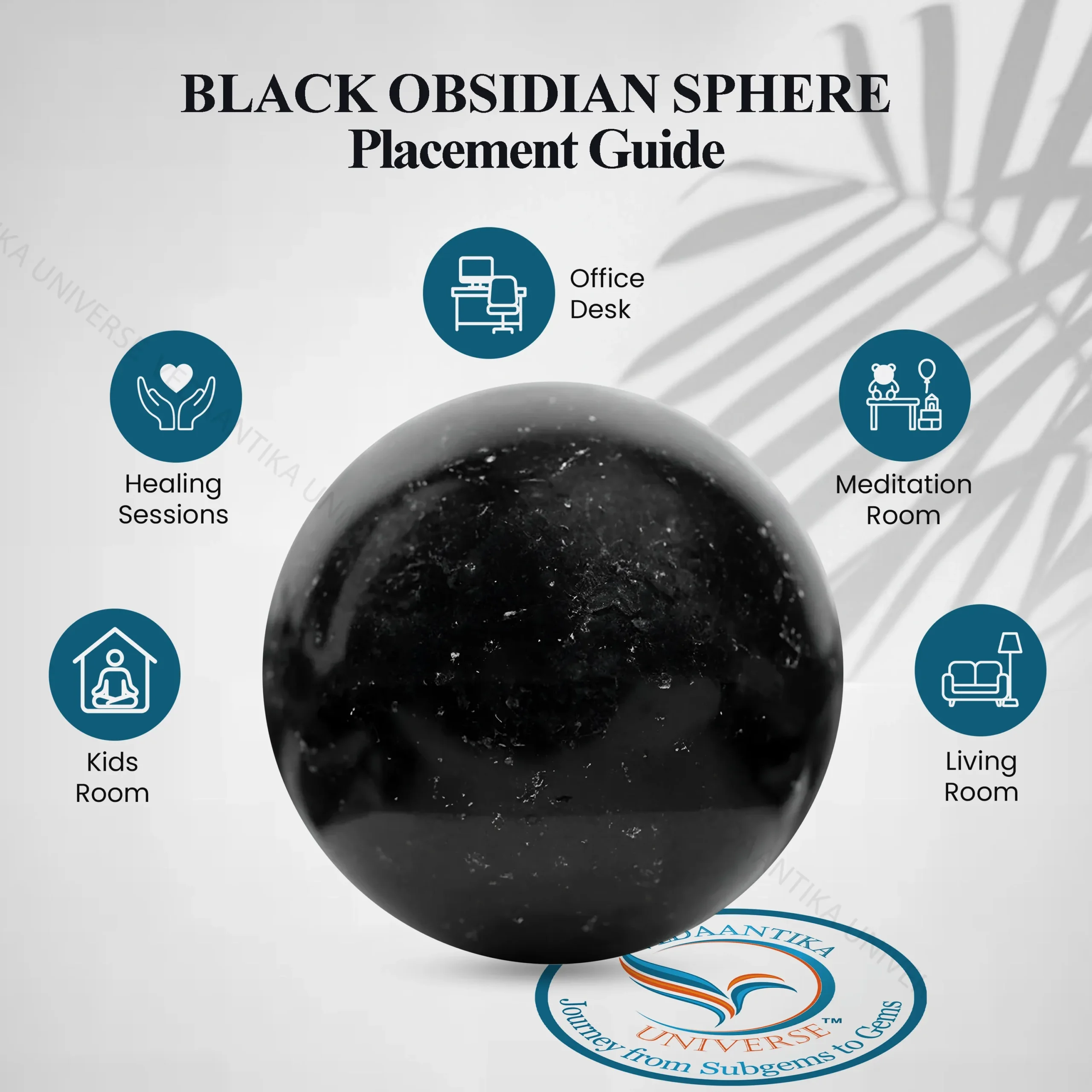 Black Obsidian Sphere for consistent behavior