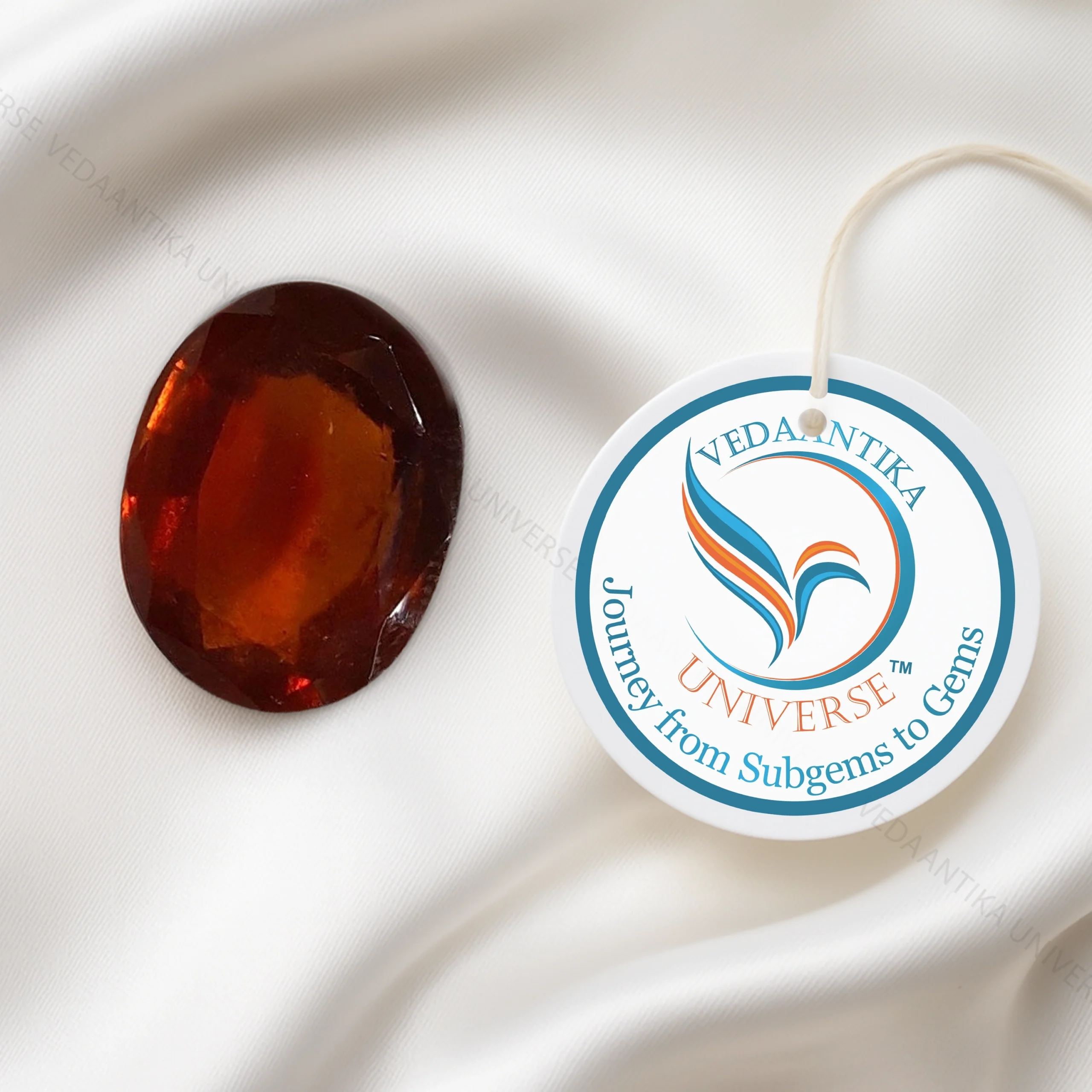 Gomed Stone hessonite natural crystal