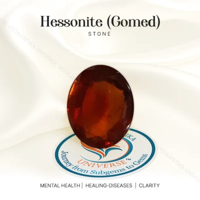 Hessonite (Gomed) stone for reducing confusion and improving decisions