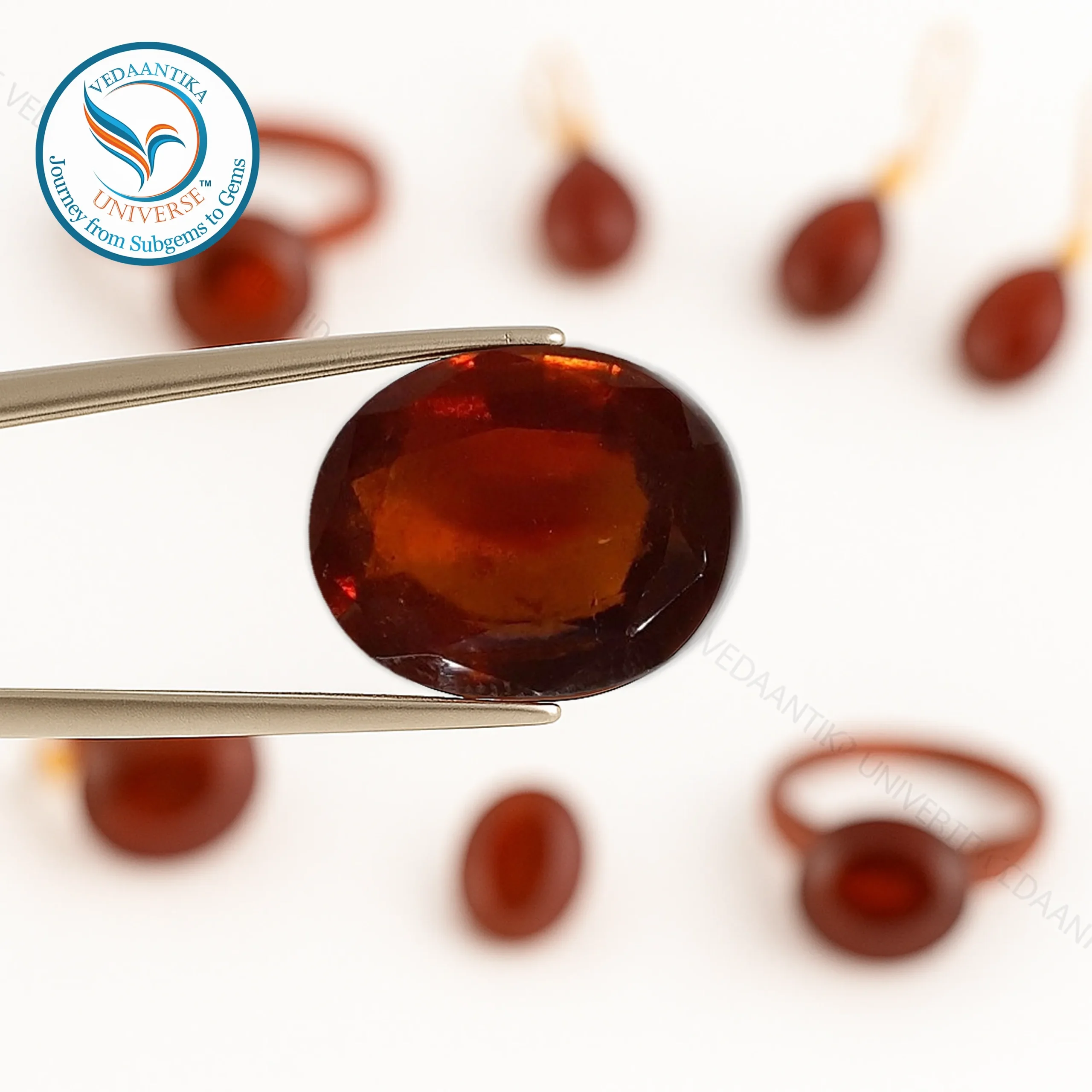 Genuine Gomed gemstone for mental clarity and stability