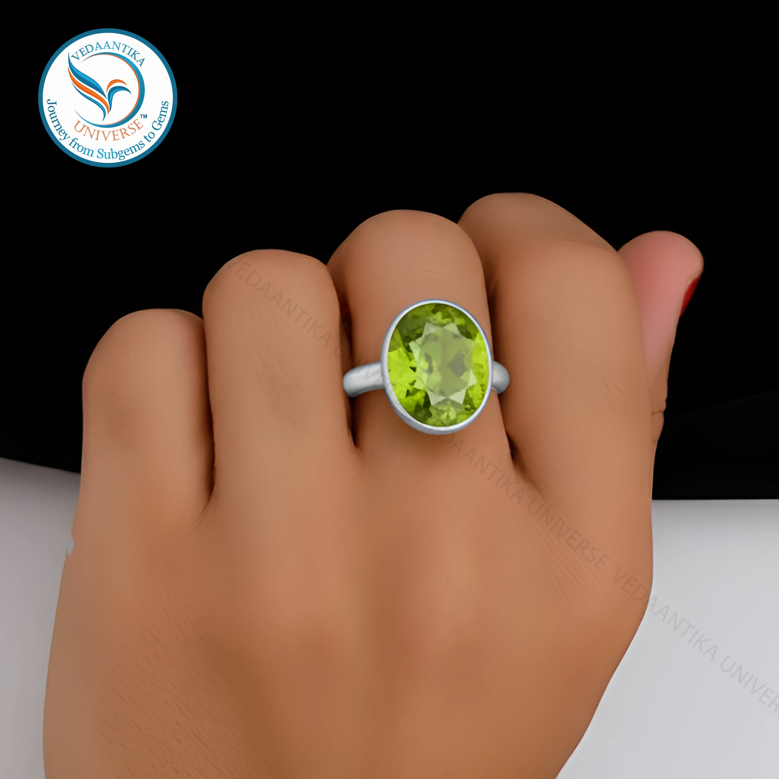 Original Peridot Stone Crystal for Prosperity and Positivity