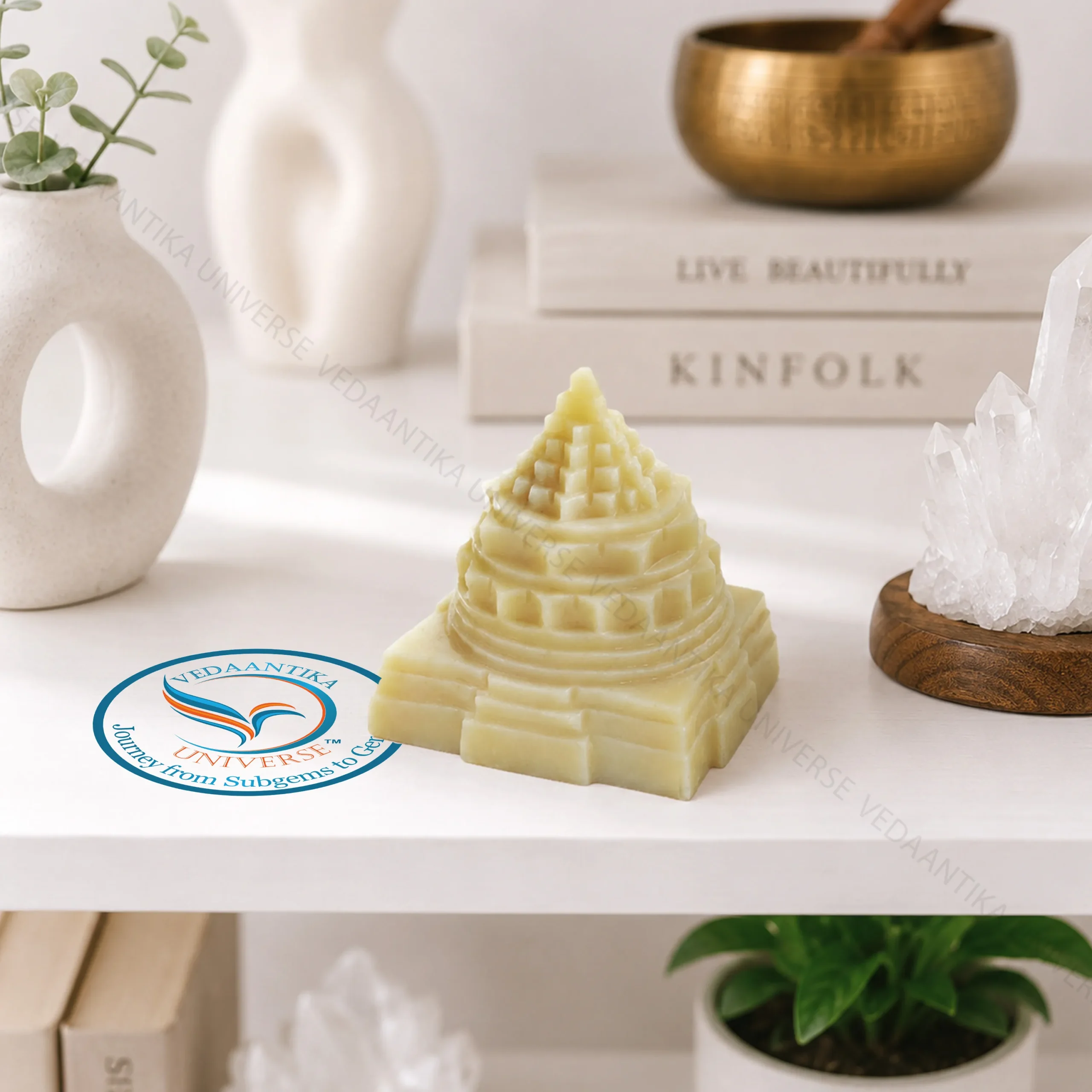 Yellow Aventurine gemstone for Vastu, prosperity, and spiritual décor.