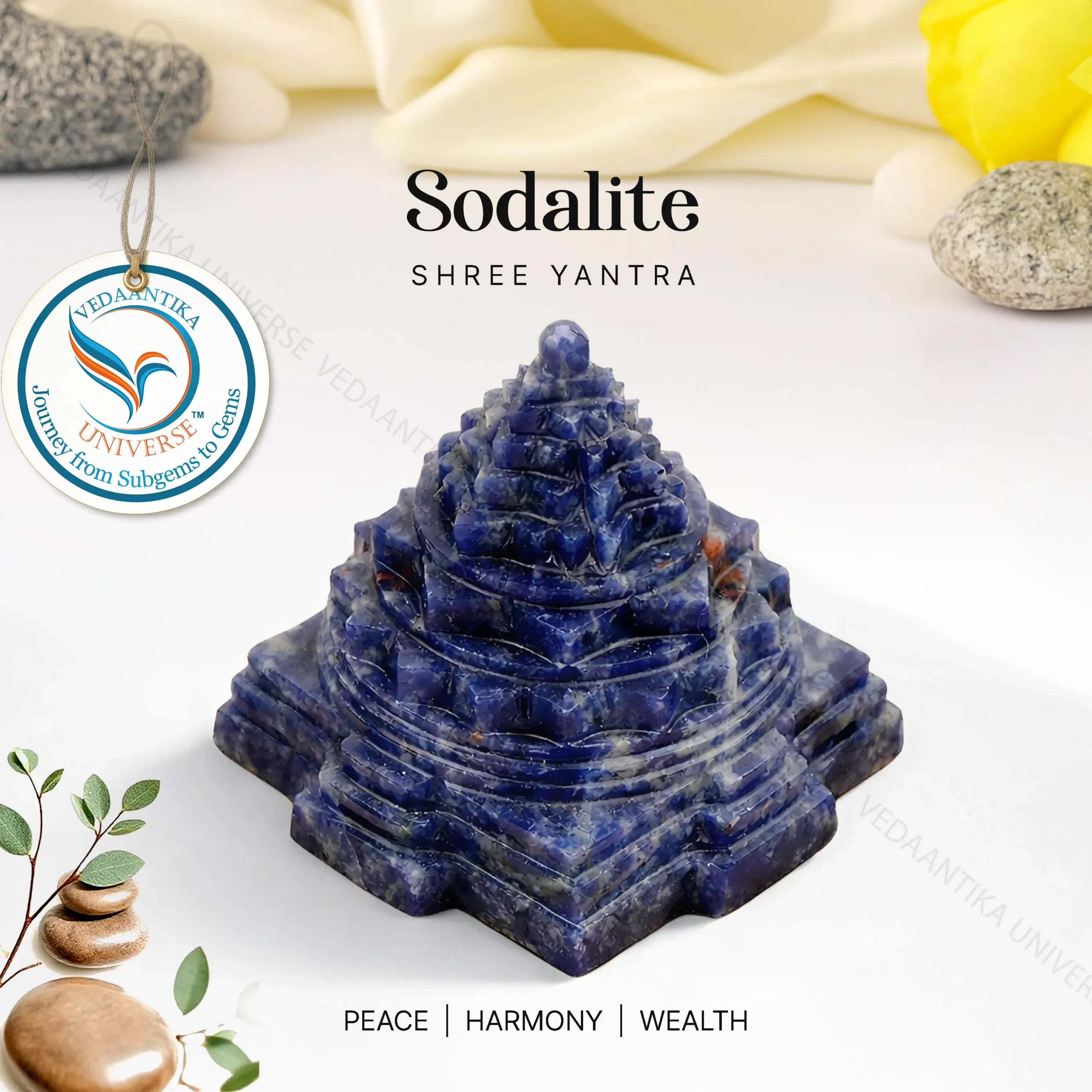 Sodalite Shree Yantra
