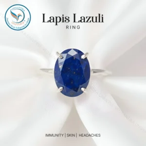 Lapis Lazuli Ring for Wisdom, Clarity and Confidence
