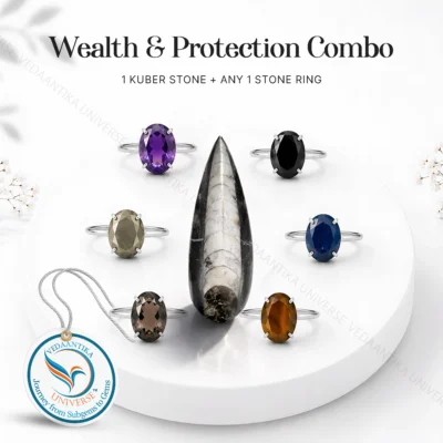 Combo of Kuber-Stone-with-Gemstone-Rings