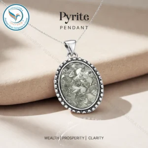Pyrite Pendant for Prosperity, Confidence & Protection