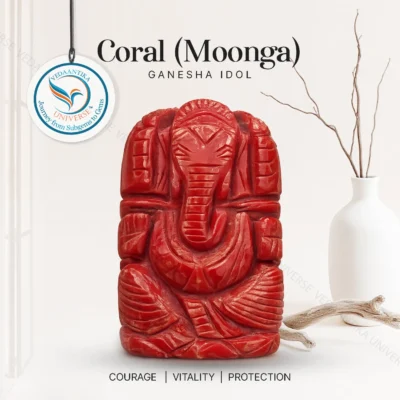 Coral Moonga Ganesha